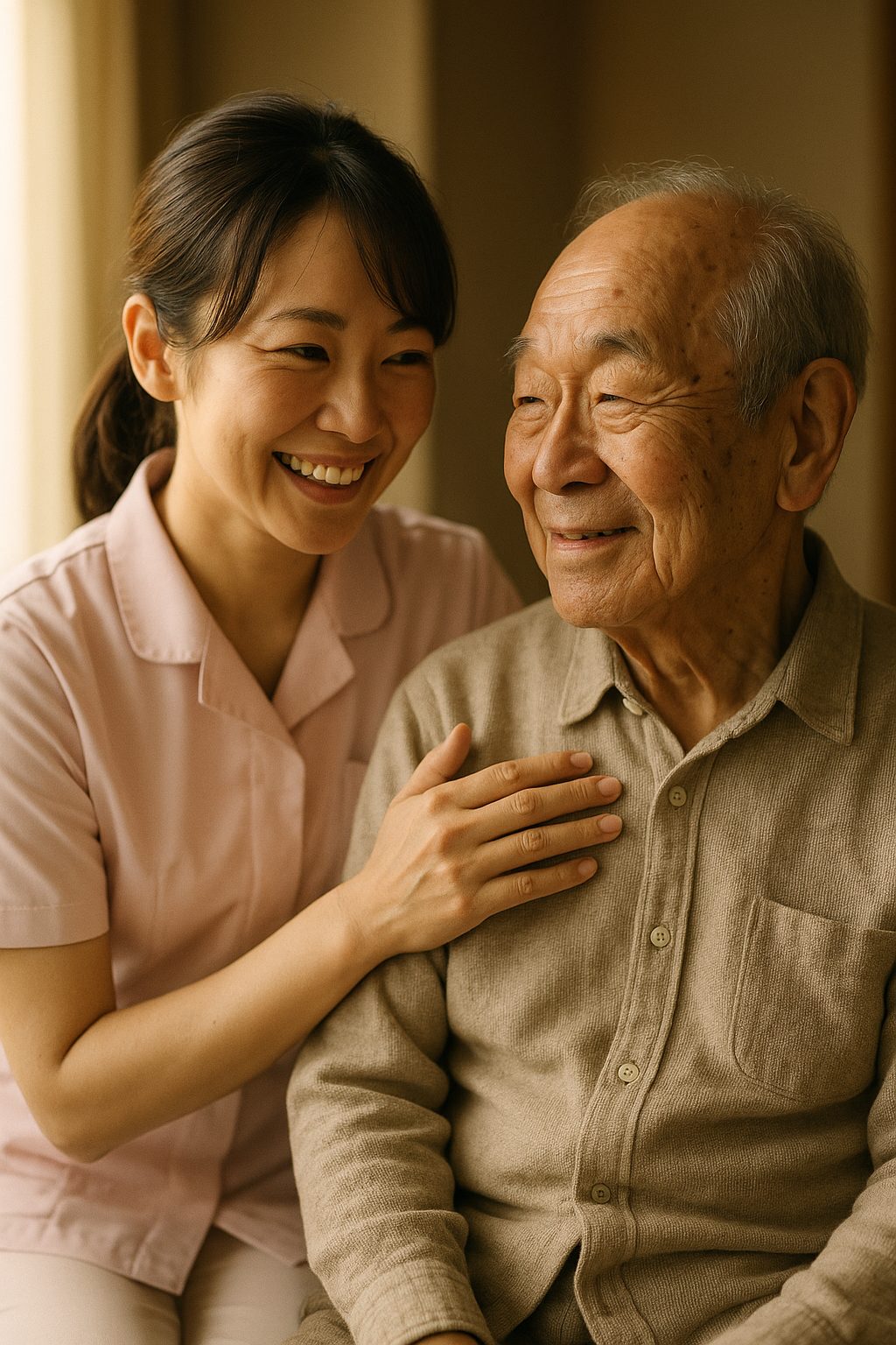 ご利用者様に寄り添う福はうちの看護師